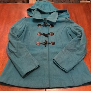 Guess Juniors Jacket. Aqua color